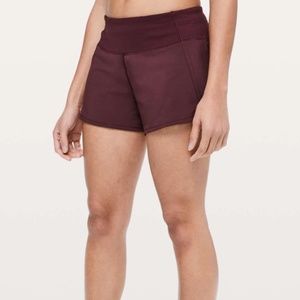 Lululemon Run Times 4" Running Shorts